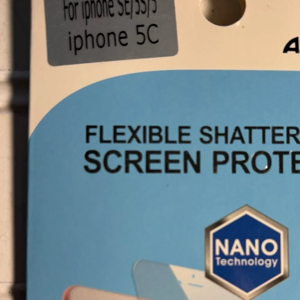 Asmyna Screen Protector Package for iPhone 5/5S/5C Nano Technology Shatterproof